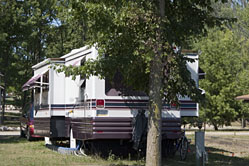 Kalamazoo campsite set up complete